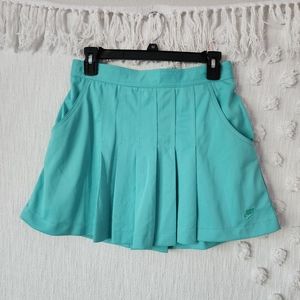Vintage Nike Teal Tennis Skirt